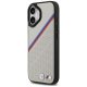 BMW iPhone 17 vāciņš M Tricolor Metal Logo MagSafe, pelēks