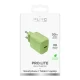 Сетевое зарядное устройство Puro Pro Lite 30W USB-C - Зеленое