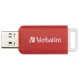 Verbatim DataBar USB 2.0 zibatmiņa 16 GB, sarkana