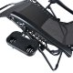 Gotel Garden Lounger Chair with Canopy and Table