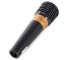 Profesionāls vadu dinamiskais mikrofons karaoke dziedāšanai, melns