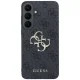 Guess Leather 4G Metal Logo Case for Samsung Galaxy S26 FE - Black