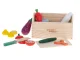 Bērnu Rotaļu Koka Magnētiskie Dārzeņi | Kids Toy Wooden Magnetic Vegetables