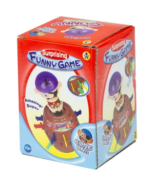 Игра на ловкость Сумасшедший пират в бочке 9x9x12.5 см