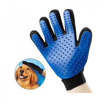 Suņu Cimds Ķemme (kaķi, suņi, truši utt.) Dzīvnieku Ķemmēšanai un Masāžai | Combing Glove for Animals