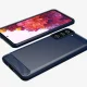 Гибкий TPU чехол для Samsung Galaxy S21+ 5G (S21 Plus 5G), синий