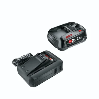 Стартовый набор Bosch 18V: Аккумулятор 2.5Ah и зарядное устройство