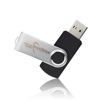 USB-накопитель Imro Axis 32GB 2.0, черный и серебристый