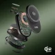 SBS Qi2.2 25W 3-in-1 salokāma bezvadu uzlādes stacija, melna