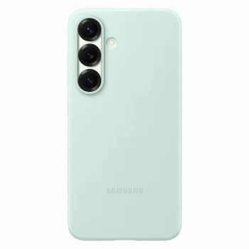 Original Samsung Galaxy S25 ( SM-S931 ) Silicone Cover Case, Mint (EF-PS931CMEGWW) | Чехол Кейс Обложка...