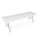 Plonos 440100 Folding Garden and Catering Table 244 cm, White