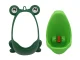 Kids Frog Urinal for Boys, Green