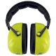 Наушники противошумные Uvex K20 HiViz, SNR 33 дБ, зелено-черные