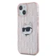 Karl Lagerfeld IML Choupette Head Case for iPhone 15 / 14 / 13, Pink