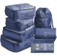 Travel Organizer 8 Pcs Navy Blue