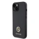 Чехол Guess для iPhone 15 Plus 4G Strass Metal Logo, черный