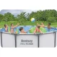 Bestway 5618W Karkasa baseina komplekts ar sūkni 396x122 cm