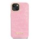 Guess Croco Collection vāciņš iPhone 14 Plus / 15 Plus - rozā