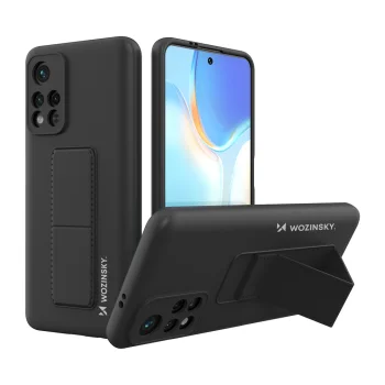 Чехол Wozinsky Kickstand Case с подставкой для Xiaomi Redmi Note 11S / Note 11, черный