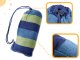 Garden Home Single Hammock with Mounting Kit Set - 200x100 cm, Blue-Green