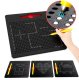 Magnetic drawing board for kids with 714 balls, black