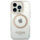 Guess Metal Outline MagSafe vāciņš iPhone 14 Pro Max - Zelta