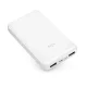 Puro Elektrik White 10000mAh Ārējais Akumulators 12W 2xUSB-A + USB-C, Balts