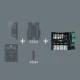 Hand Tool Set Wera Tool-Check Modular 1, 21 Pieces