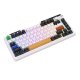 Bezvadu mehāniskā klaviatūra Royal Kludge KZZI K75 pro RGB, Eternity Switch (melnā un baltā krāsā) | Wireless...
