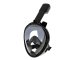 Foldable Full Face Snorkeling Mask L/XL, Black