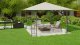 Bēšs dārza paviljons, telts (bez sienām) Plonos, 3x3m | Garden Pavilion Tent