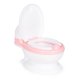Ecotoys Potty Toilet with Removable Bowl and Brush, Pink