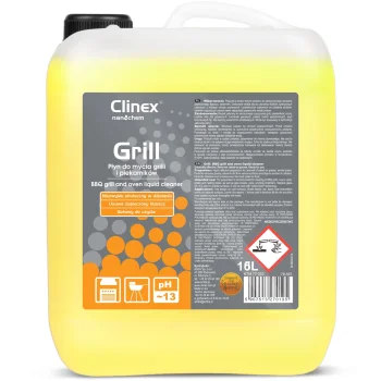 Efektīvs tīrīšanas līdzeklis grilam, cepeškrāsnij, šķiņķim, kūpinātavai CLINEX Grill 5L | Effective...