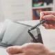 Стилус с ручкой - чёрный (Capacitive Stylus Pen for Phone, Tablet)