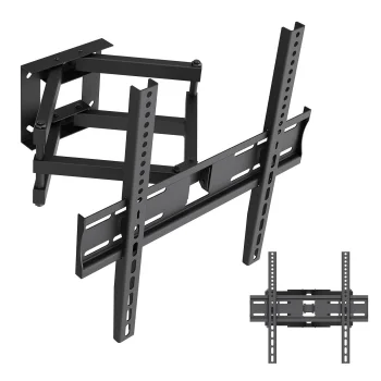 Настенное крепление для ТВ Maclean MC-192, 32-70", до 40 кг, VESA 400x400, Черный