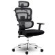 Ergonomic Swivel Mesh Office Chair Sofotel Nicea, Black