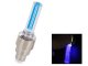 Glowing LED Valve Caps with Motion Sensor, Blue, 2 pcs