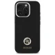 Guess GUHCP16LM4DGPK iPhone 16 Pro 6.3" черный/черный жесткий чехол силиконовый...