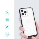 Vāciņš Hybrid Armor Clear 3 in 1 viedtālrunim iPhone 13 Pro Max, melns