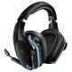 Logitech G935 Bezvadu spēļu austiņas, Melnas/Zilas