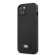 Apple iPhone 13 6.1\" Karl Lagerfeld Saffiano Plaque Case Cover (KLHCP13MSFMP2K), Black | Telefona Maciņš Vāks...