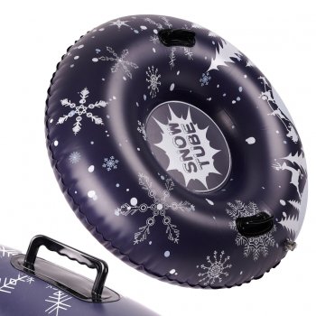 Ziemas Sniega Piepūšamās Ragavas Vatrushka, 110 cm | Winter Inflatable Sledge Vatrushka Snow Tube