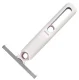 Mini Flat Mop with Squeezer for Windows and Shelves DA177, White/Grey