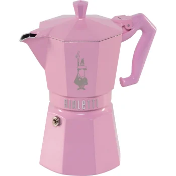 Bialetti Moka Exclusive 6TZ Espresso Maker 270 ml, Pink