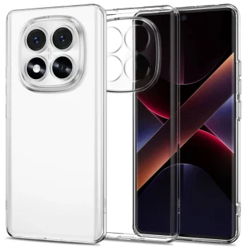 Xiaomi Poco X7 / Redmi Note 14 Pro Tech-Protect FlexAir Cover Case, Transparent | Чехол Кабура для...