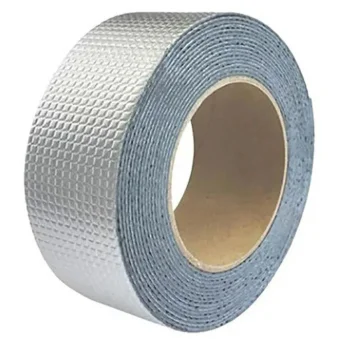 Butyl Tape with Aluminum Mesh 5m x 5cm, Silver