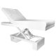 Azzurro Beauty Spa Bed 815B with LED Lighting White