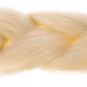 Kanekalons Sintētiskās Afro Bizes Frizūrām 60cm, Bēšs | Synthetic Afro Braids for Hairstyles