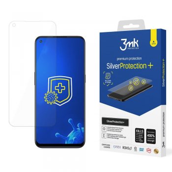 OnePlus Nord N10 5G Antibakteriāla Telefona Aizsargplēve | 3MK Silver Protection+ Antibacterial Screen Protector Film