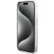 Guess iPhone 15 Pro vāciņš IML 4G Gold Stripe, brūns